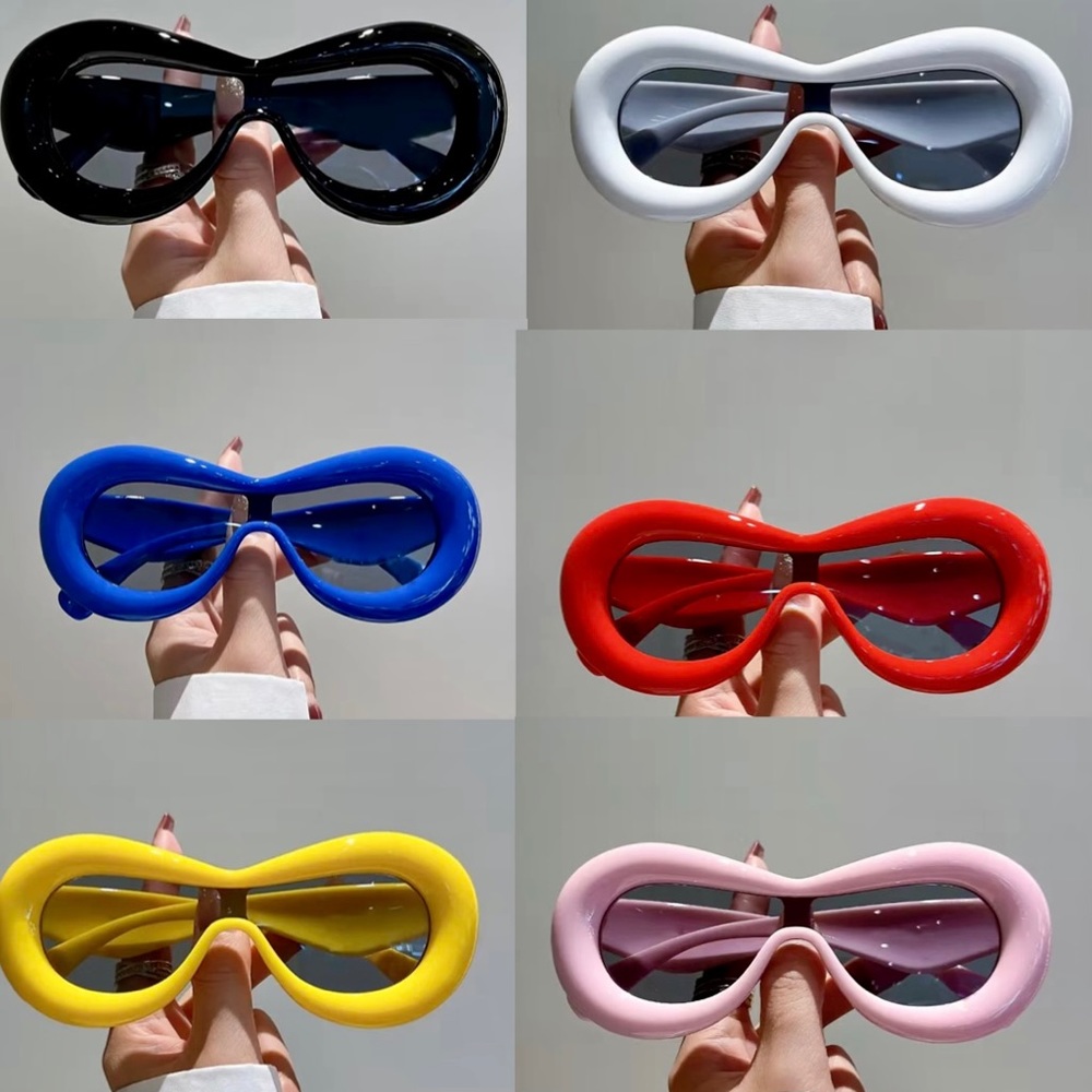 6 Sunglasses Thick Frame Glasses NEW